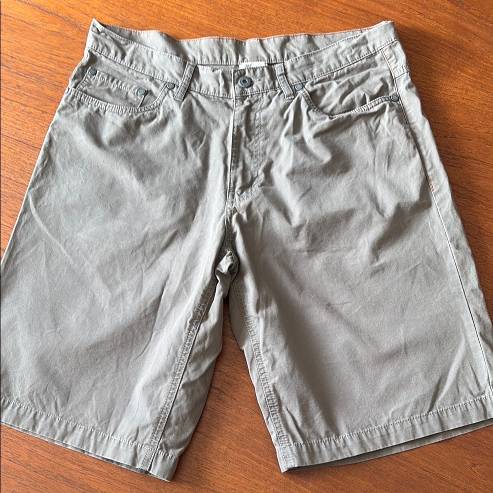 Men's Gray Casual Shorts